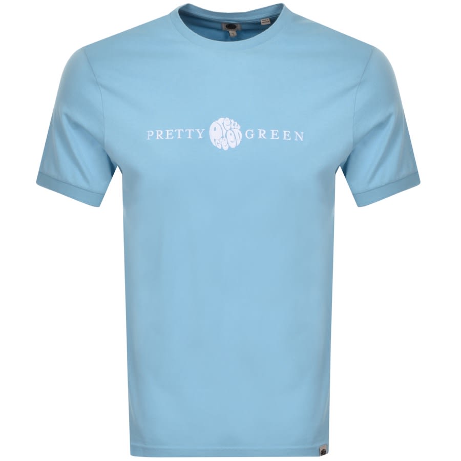 Alternative Image for ProductPretty Green Lincoln Logo T Shirt Blue1